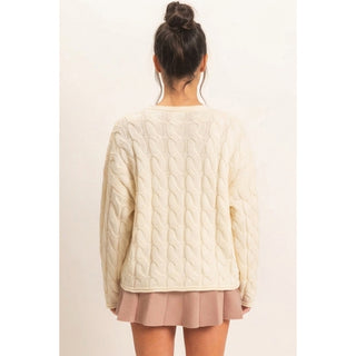 Alicia Cable Knit Sweater