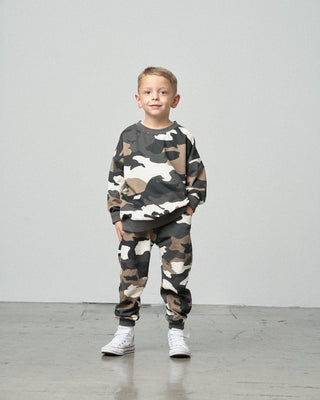 Little Bipsy Kids Camo Crewneck