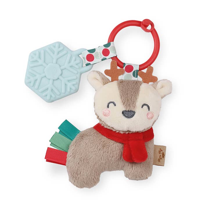 Holiday Itzy Lovey & Pal Teether Toy