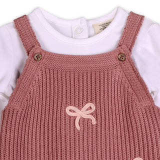 Viverano Baby Girl Sweet Bow Jumpsuit
