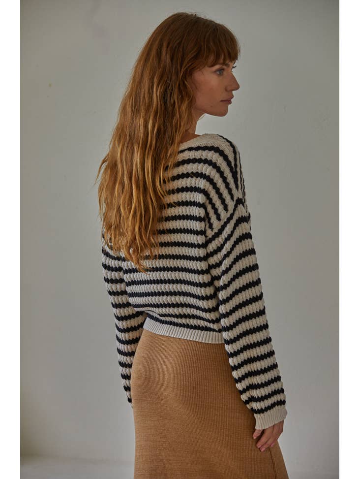 By Together Sia Striped Pullover