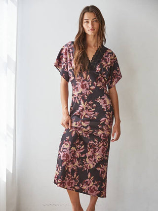 Melanie Floral Midi Dress