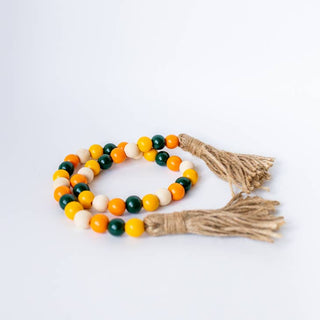 Woodsy Wicks Fall Beaded Garland