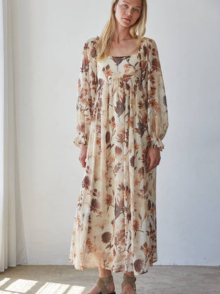 Fauna Floral Maxi Dress