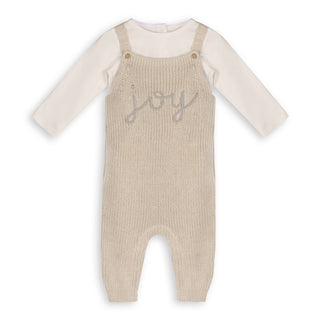Viverano Joy Embroidered Sweater Overall Set