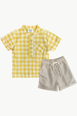 Viverano Aiden Shirt and Linen Shorts