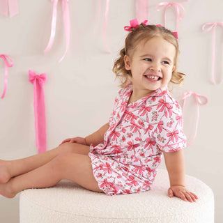Caden Lane Girls Bow Besties Lounge Set