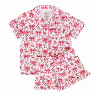 Caden Lane Girls Bow Besties Lounge Set