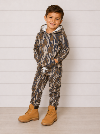 Boys Camo Hunting Pant Set