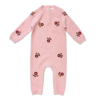 Viverano Floral Bouquet Pink Jumpsuit