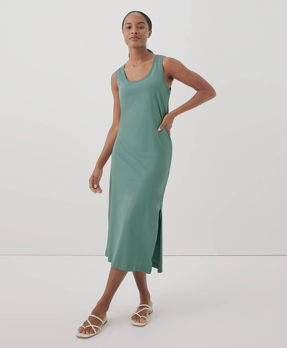 pact midi dress Pact Softspun Tank Midi Dress pact midi dress Pact Softspun Tank Midi Dress