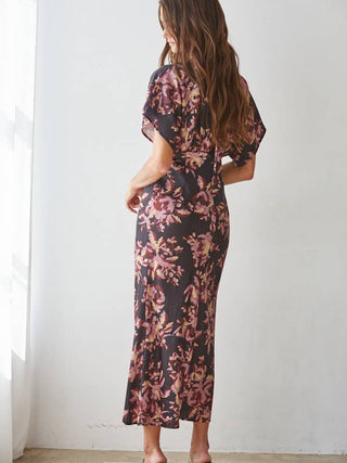Melanie Floral Midi Dress