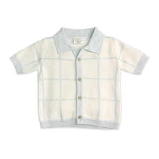 Viverano Checkered Jacquard Shirt and Shorts