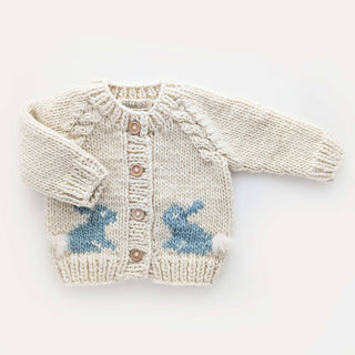 Huggalug Blue Bunny Cardigan