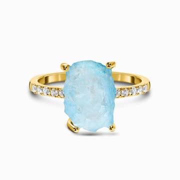 Moon Magic Yellow Gold Rings