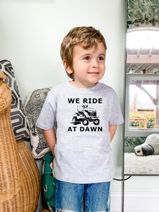 Commons Toddler Tee We Ride at Dawn