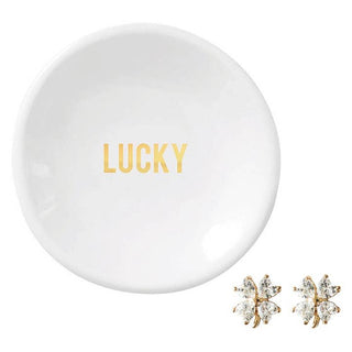 Ceramic Ring and Earring Dish