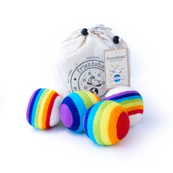 Friendsheep Wool Fun Prints Dryer Balls