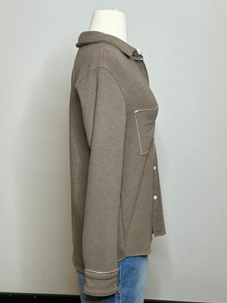 Dylan Cathy Cozy Boyfriend Shirt