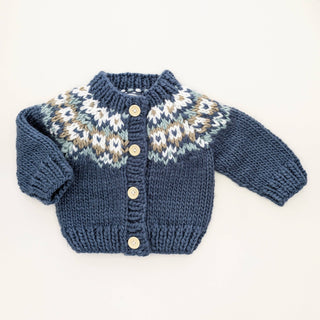 Huggalugs Fairisle Slate Blue Collection