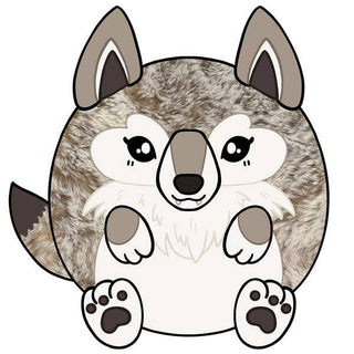 Squishable Mini Wolf Plush