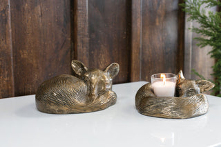 E+E Sleepy Eloise Fox Figurine