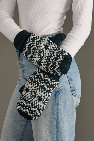 Panache Patterned Mittens