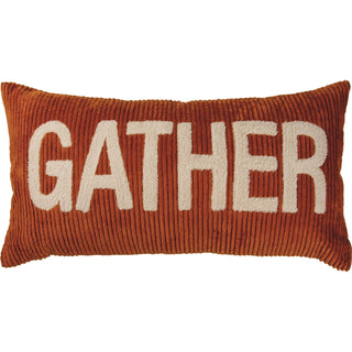 Corduroy Gather Pillow