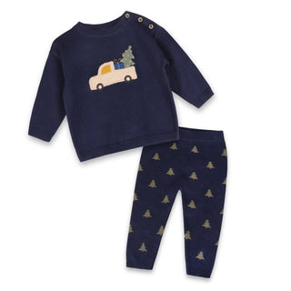 Viverano Baby Jolly Truck Sweater Set