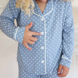 Caden Lane Girls Flare Spots Lounge Set