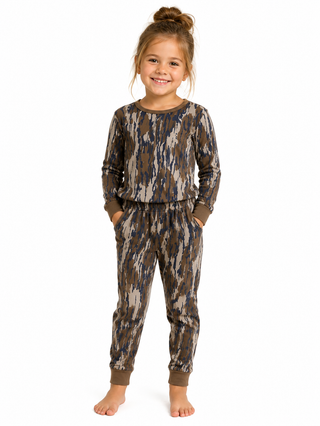 Kids Camo Sleepwear Set