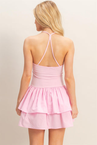 Sabrina Tiered Mini Dress