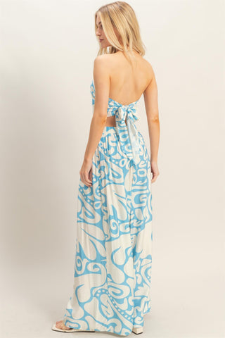 Allysa Strapless Pant Set