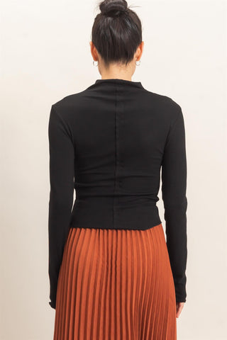 Kendra Ruffle Hem Top
