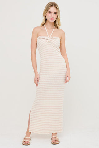 Cynthia Maxi Striped Dress