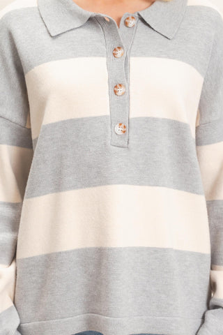Carly Striped Sweater