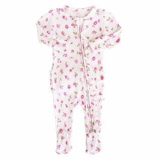 Caden Lane Baby Penny's Posies Ruffle Footie