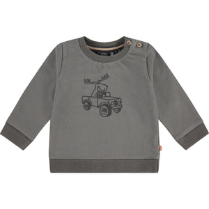 Babyface Baby Boys Wheelin Moose Sweatshirt