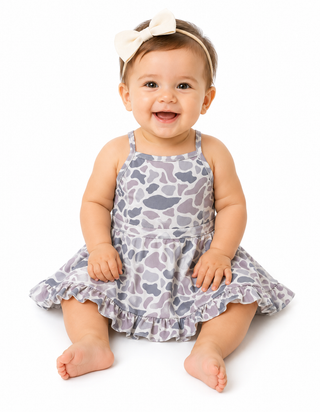 Baby Girl Athletic Camo Dress