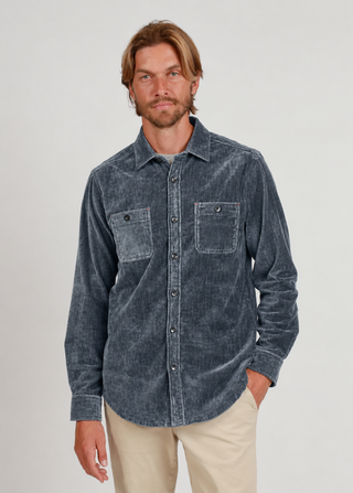 True Grit Kent Viceroy Velvet Shacket