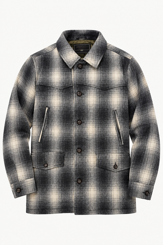True Grit Henry Western Wool Peat Coat