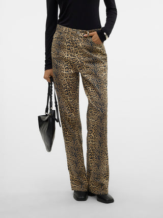 Vero Moda Tokey Leopard Denim