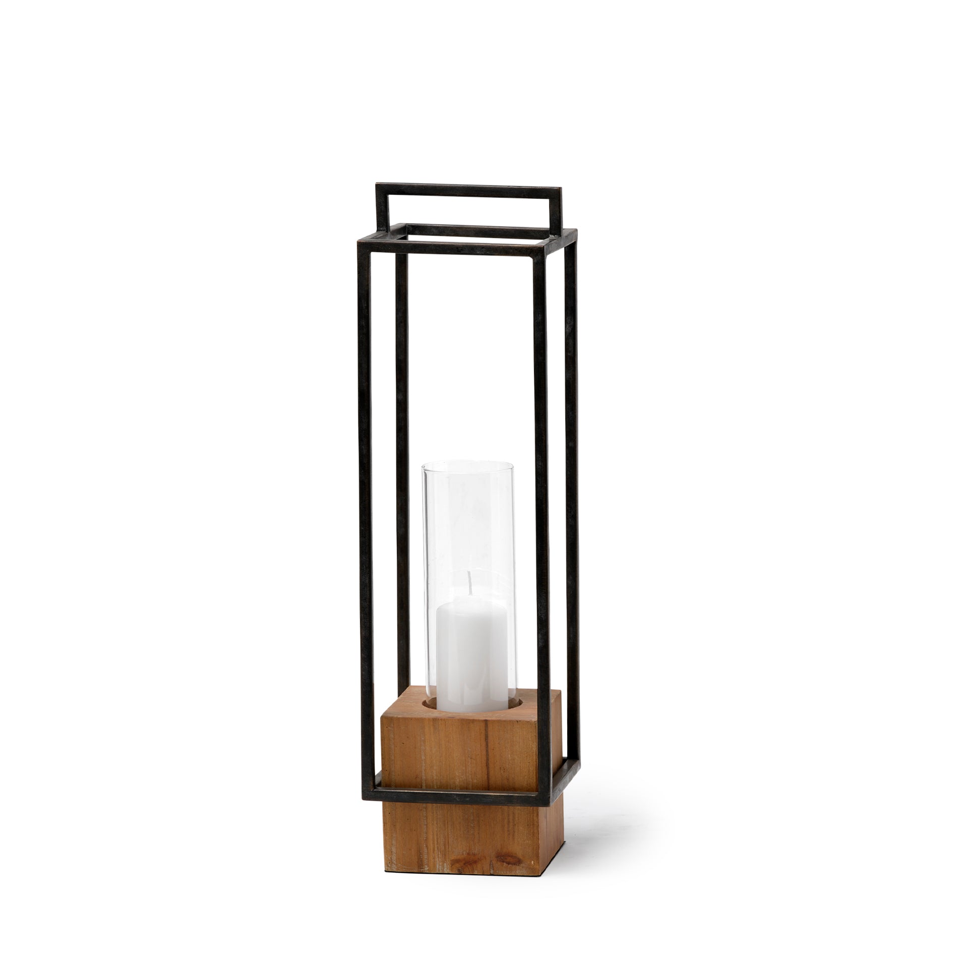 Mercana Orionis Rectangular Caged Candle Holder