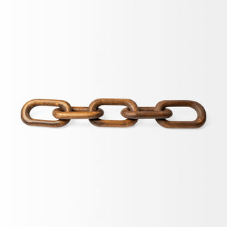 Mercana Alix Hand-Made Wooden 5 link Chain