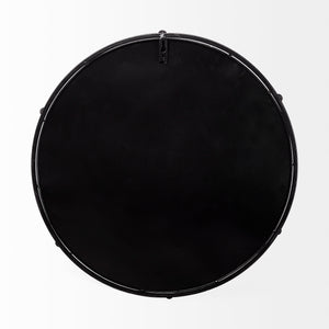 Mercana Kimbel Mirrored Base Round Tray