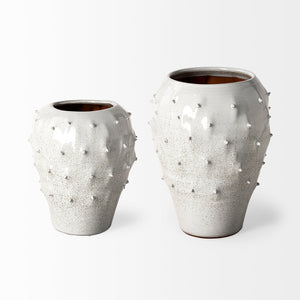 Mercana Julian Glossy Spoked Vase