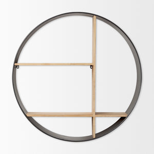Mercana Hector Round Wall Shelf