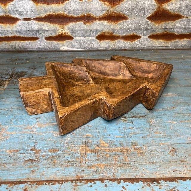 Forever Green Art Tree Dough Bowl