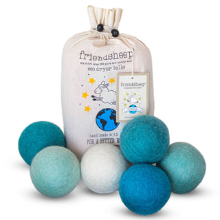 Friendsheep Wool Solid Color Dryer Balls