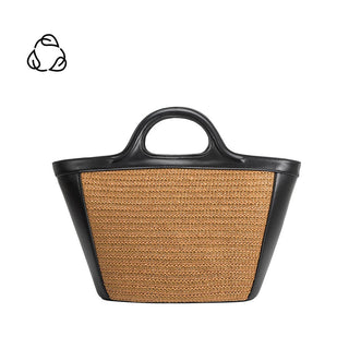 Melie Bianco Amalfi Recycled Vegan Medium Top Handle Bag